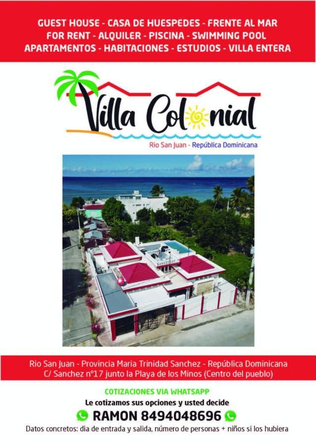 Villa Colonial Suite N 4 Basic Interior Río San Juan Exterior foto